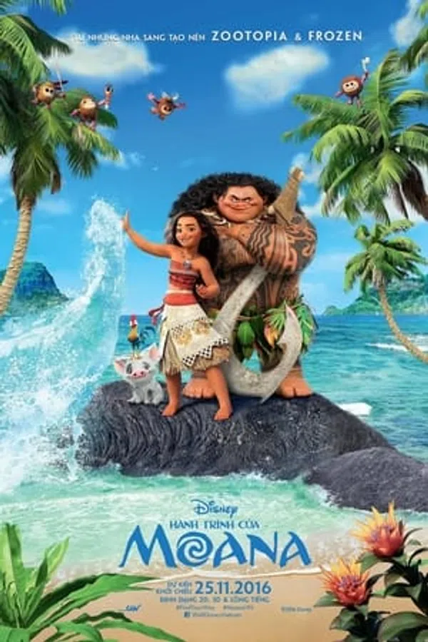Poster phim Hành Trình Của Moana trên PhimMoi